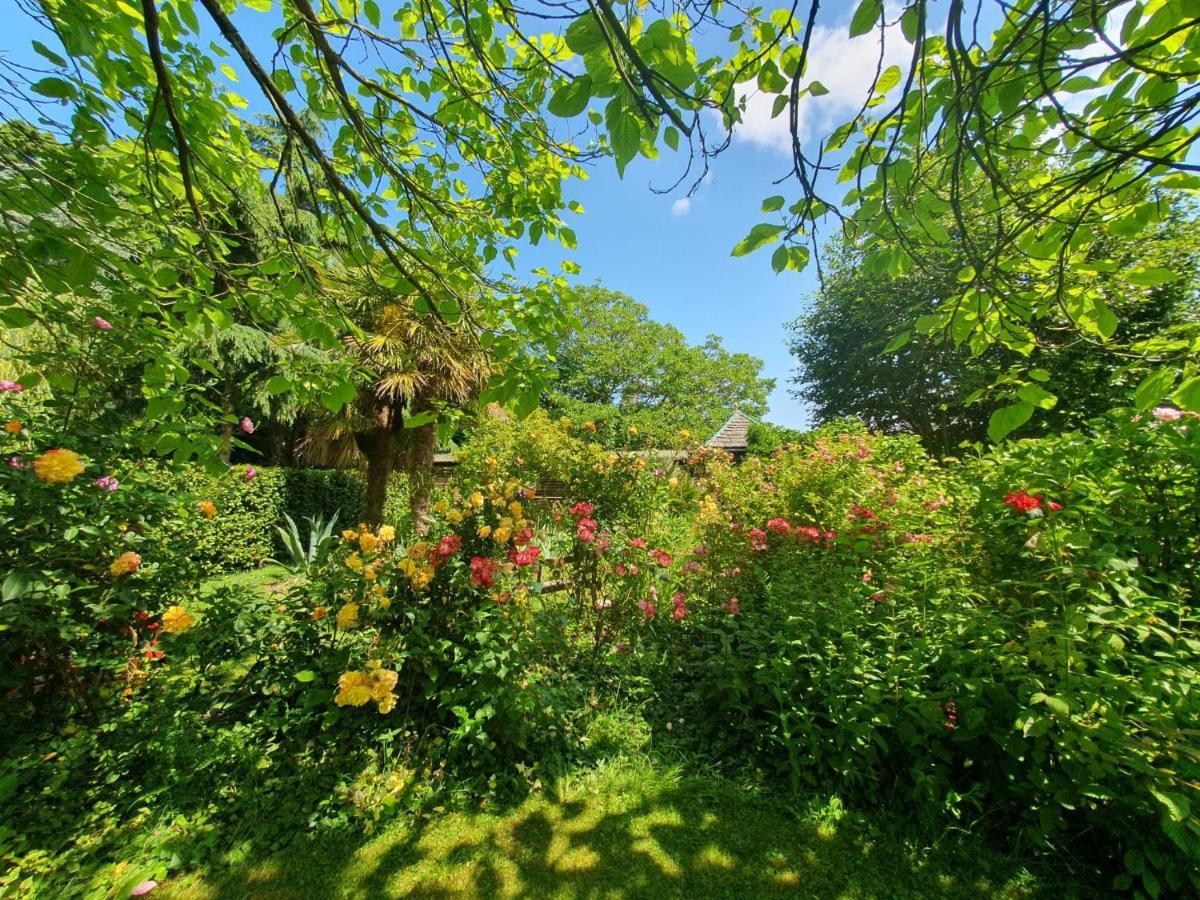Maison En Pierre Dans Son Nid De Verdure Roz-Landrieux Exteriér fotografie